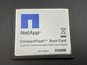 NetApp 256MB CF Compact Flash Memory Card Boot Card - Tested - Tracked Post - Picture 1 of 2