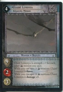 Lord Of The Rings CCG Card RotK 7.R213 Ulaire Lemenya, Assailing Minion - Picture 1 of 1
