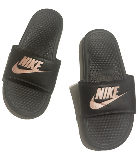 Sandali Nike donna Benassi Jdi Slide neri taglia 6 7