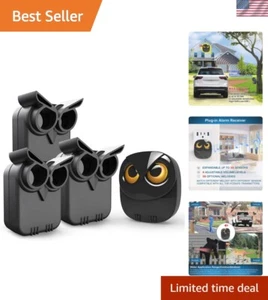 Expandable Wireless Motion Sensor Alarm - 1/2 Mile Range for Indoor/Outdoor Use - Picture 1 of 8