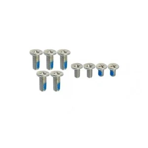 Vis de boîtier inférieur argent 9 pièces pour HP ENVY 13-AQ TPN-W144 13T-AQ - Photo 1/3