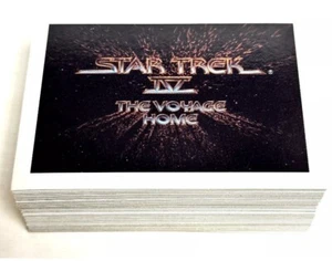 1987 Star Trek IV: The Voyage Home Complete Trading Card Set 1-60 from FTCC - Picture 1 of 2