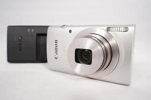 【Near Mint】Canon IXY 200 Silver PowerShot ELPH 185 Digital Camera From Japan - Picture 1 of 22