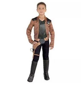 NEW Solo A Star Wars Halloween Costume Story Han Solo for Boys Small 4-6 Kids - Picture 1 of 2