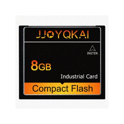 JJOYQKAI Compact Flash Card 8GB CF Memory Card for Camera MP3 Video Player - Image 1 of 4