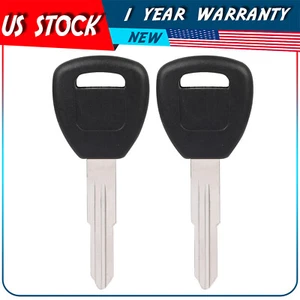 2x Car Key For Honda Accord Civic Odyssey Prelude S2000 - Picture 1 of 7