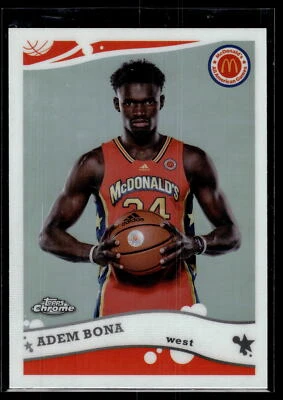 Adem Bona 2022 Topps Chrome McDonald's All American Card #2K6-22 - Image 1 of 2