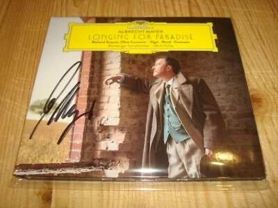 ALBRECHT MAYER Oboe - Longing for Paradise DGG CD NEW Signed NEU Signiert - Bild 1 von 2