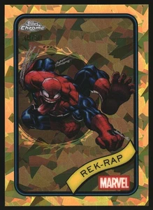 REK-RAP 2025 TOPPS CROMO MARVEL ORO ZAFFIRO #54 38/50 - Foto 1 di 3