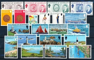 LS64133 Guernsey selection of nice stamps fine lot MNH - Picture 1 of 1
