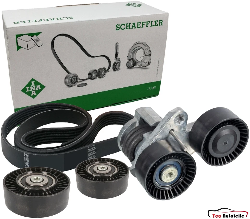 INA Keilrippenriemensatz für BMW 1er E88 E82 135i 3er E90 E93 E91 E92 335i 3.0i - Bild 1 von 1