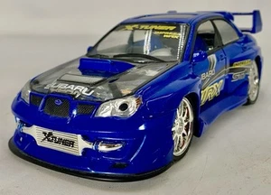 JDM Legend Car SUPARU IMPREZA WRX STI Street Diecast Model Car KENTOYS 1:24 Rare - Picture 1 of 16