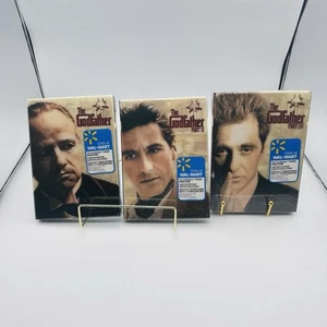 THE GODFATHER SET - PART 1, 2 & 3 - DVD Lenticular Cover LIMITED EDITION SEALED - Picture 1 of 5