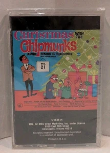 Weihnachten mit den Chipmunks Alvin, Simon und Theodore Kassettenband neu versiegelt - Bild 1 von 4