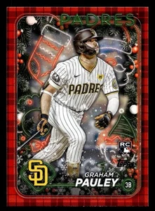 2024 Topps Holiday Graham Pauley #H15 RC San Diego Padres - Picture 1 of 2