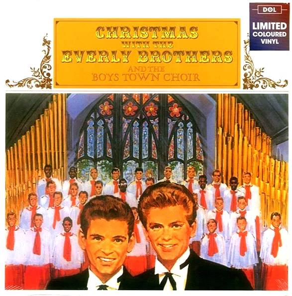 EVERLY BROTHERS "CHRISTMAS WITH THE EVERLY BROTHERS" (180g) SEALED LP! (MINT) - Image 1 of 1