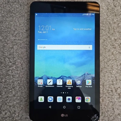 LG G Pad F 8.0, 16 GB, Black, 8 in, Spire Carrier - Image 1 of 4