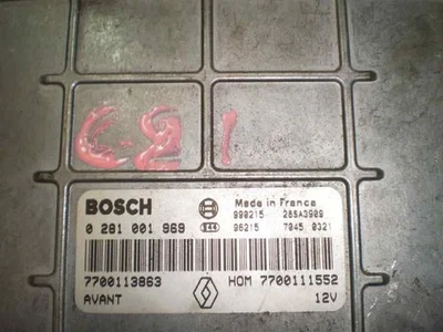 0281001969 CENTRALINA MOTORE / 106174 PER RENAULT MEGANE I CLASSIC LA0 1.9 DTI - Immagine 1 di 3