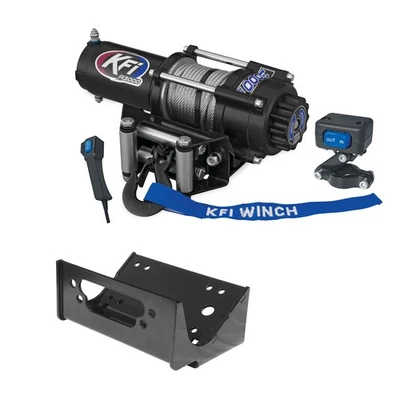 Kit combinado de cabrestante KFI 3000 lb (M1) para Kawasaki 750 Teryx4 2012-2013 Foto 1 de 4