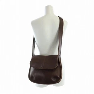 Rare Vintage Coach Short Strap Ergo Flap Mahogany Purse Model 9034 Shoulder bag - Picture 1 of 24