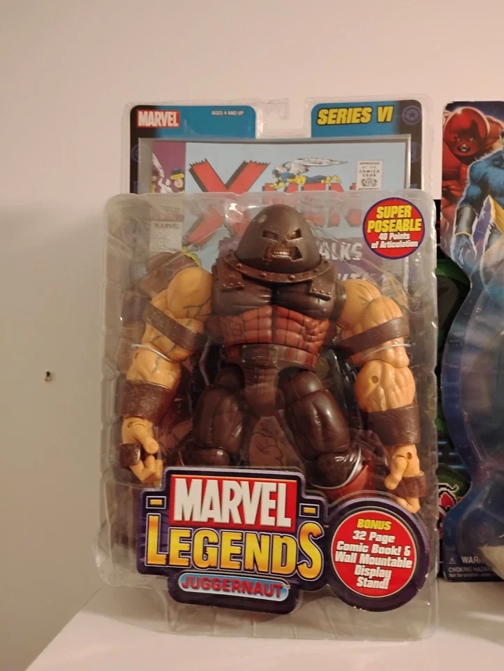 Figura de acción Marvel Legends serie VI JUGGERNAUT X-Men 6 pulgadas Toy Biz 2004 NUEVO Foto 1 de 1