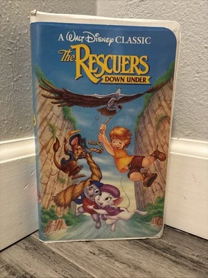 Walt Disney’s Rescuers Down Under VHS Black Diamond Classic - Image 1 of 4