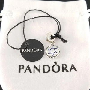 Neu Authentisch PANDORA Davidstern Liebe & Stärke Silber Hänger Charm s925 ALE - Bild 1 von 4