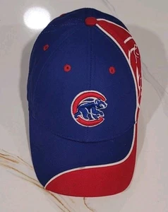 Chicago Cubs Hat Cap Blue Kids Adjustable Embroidered MLB Logo All Over - Picture 1 of 6