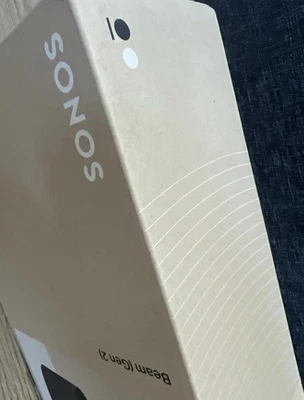 Brand New Sealed SONOS Beam Gen 2 Smart Soundbar Dolby Atmos Black Color - Image 1 of 3