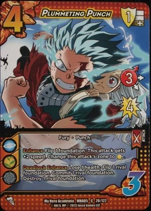 Universus - My Hero Academia - Juego "Plummeting Punch" MHA05 C 20/122 - Imagen 1 de 1