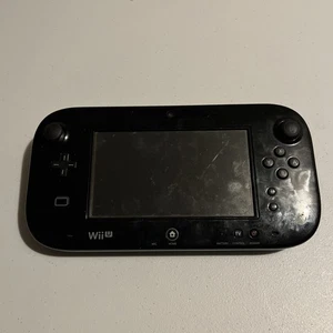 Nintendo Wii U Gamepad Only- Black - Picture 1 of 9