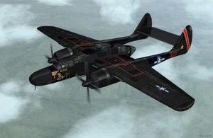REVELL/MONOGRAM 1/48 * P-61 BLACK WIDOW * USAAF Northrop Night Fighter OD/Black - Picture 1 of 11