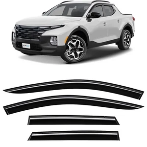 Parasoles de lluvia protectores de viento para Hyundai Santa Cruz 2022-2025 - Imagen 1 de 9