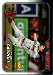 Corbin Carroll 2024 Topps Series 1 Gold Cup #156 Arizona Diamondbacks - Picture 1 of 2
