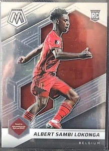 2021-22 Panini Mosaic FIFA #192 Albert Sambi Lokonga RC - Belgium - Imagen 1 de 4