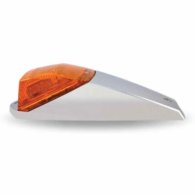 TRUX TLED-CAB2 Amber Marker Square LED CAB Light w/ Housing for Kenworth - Image 1 of 3