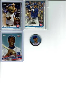 2019 Opening Day Baseball Chicago Cubs Team Set (9) Base Cards +Plus+ - Picture 1 of 1