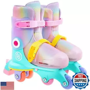 JajaHoho Roller Skates for Kids, Adjustable Convertible 2-in-1 Skates, Age 3- - Picture 1 of 5