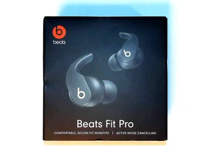 GENUINE BEATS BY DR.DRE BEATS FIT PRO MK2J3LL/A WIRELESS SAGE GRAY HEADPHONES - Picture 1 of 5