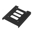 Internal SSD Hard Disk Mounting Kit 2.5" to 3.5" for w/ Sata Data Cables and Scr