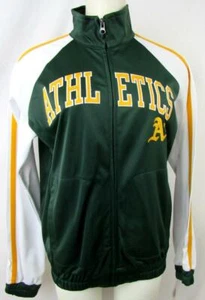 Oakland Athletics Womens Small Full Zip Embroidered Track Jacket OLA 22 - Picture 1 of 6