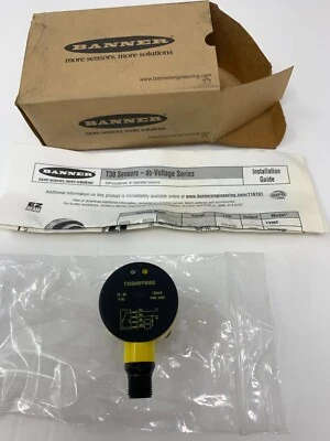 Banner Engineering T30SN6FF600Q 34348 EZ-Beam T30 Series Proximity Sensor - Image 1 of 4