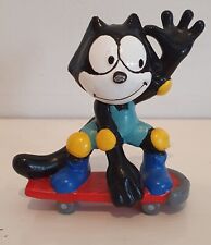 Applause 1989 Felix The Cat Skateboard PVC Figure - Rare!