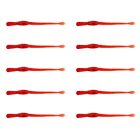 Experience Success 10Pcs Long Tailed Bread Worm Baits for Skilled Anglers