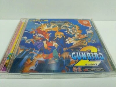 GunBird Ⅱ 2 Sega DreamCast DC Capcom Used Japan Shooter Boxed Tested Working - Image 1 of 4