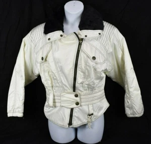 Chaqueta de nieve vintage años 90 mediana para mujer Ossi ropa de esquí piel sintética.  - Imagen 1 de 12