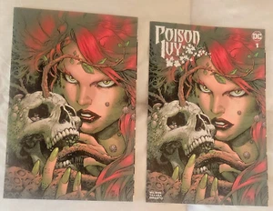 HIEDRA VENENOSA #1 CASI NUEVO JUEGO DE 2 VARIANTE EXCLUSIVA LIMITADA 400 COMERCIO VIRGEN DC - Imagen 1 de 2