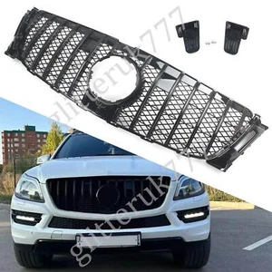 For Mercedes X166 GL350 GL400 GL450 2013-2015 Front Bumper Hood Grille Grill - Picture 1 of 12