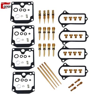 4X Carburetor Carb Rebuild Kit for Kawasaki 77-78 KZ650 KZ650C KZ650D KZ650B US - Image 1 of 4