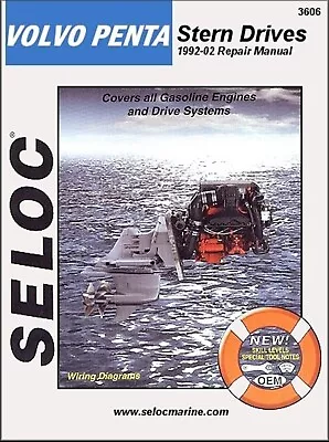 Volvo Penta Stern Drives Repair Manual 1992-2002